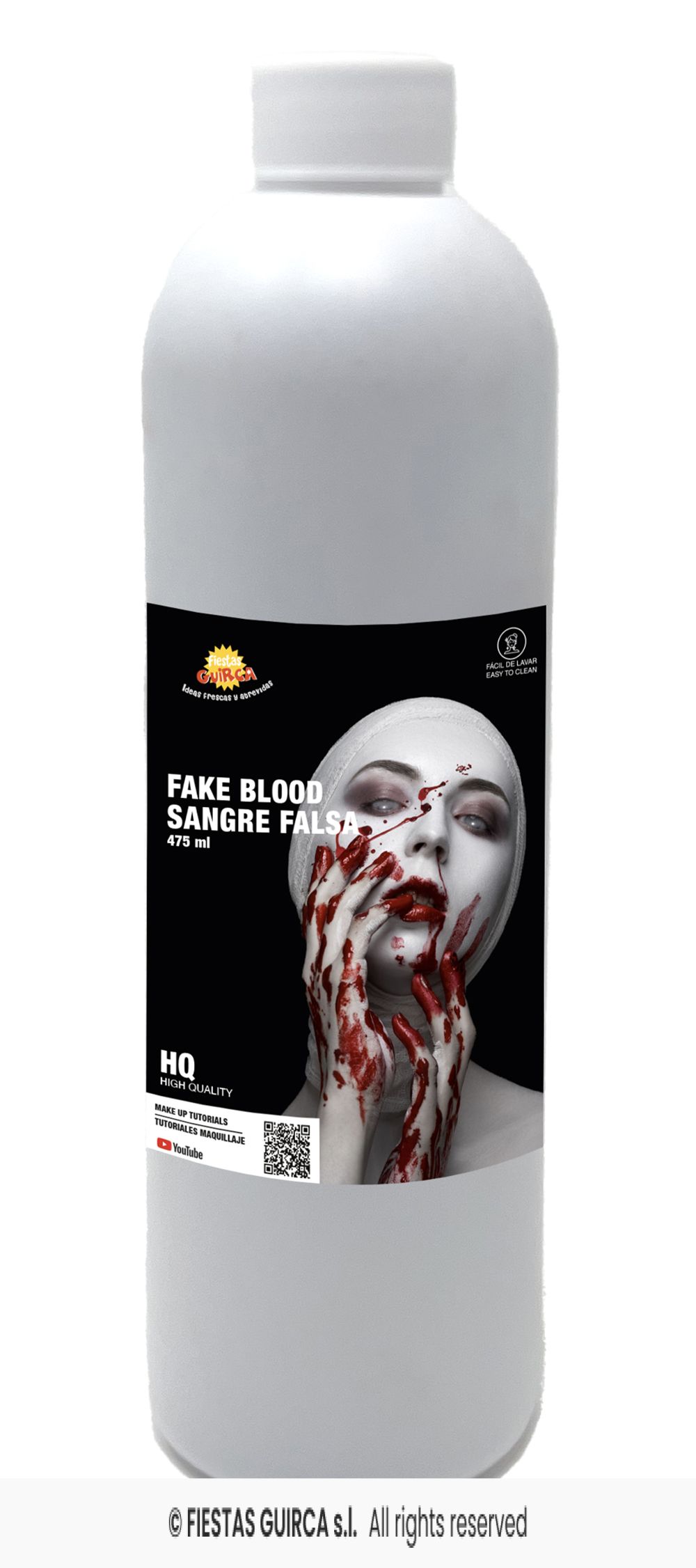 Kunstblut 475ml Flasche  auswaschbar