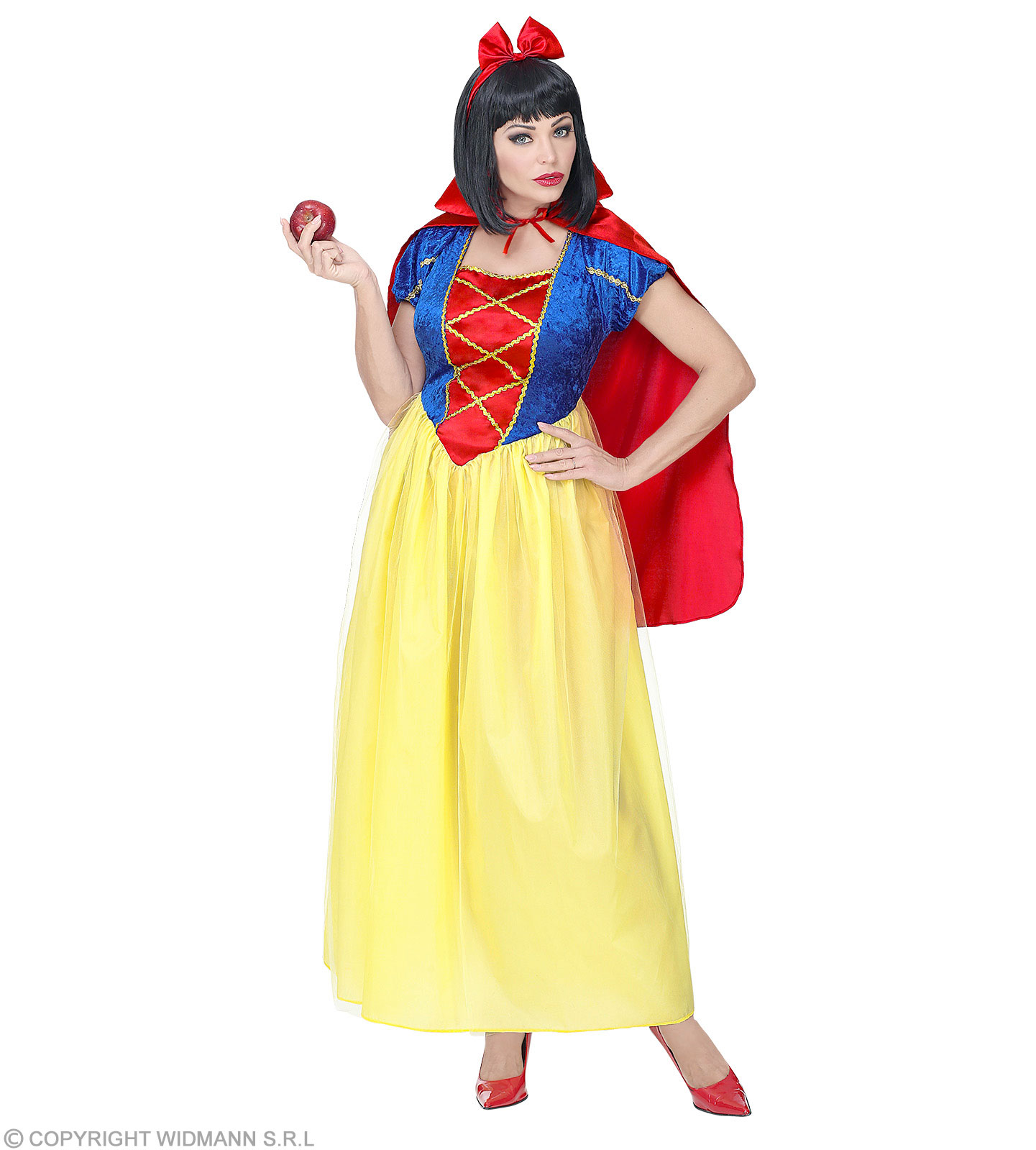 Schnewittchen Kleid lang  M