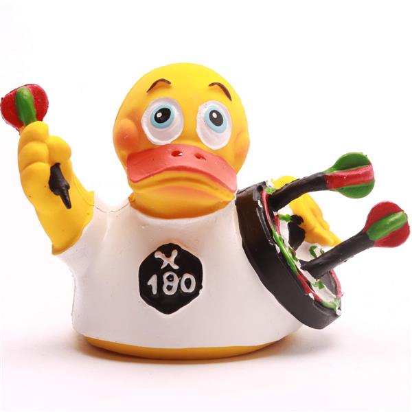Dagobert Darts Ente aus Naturkautschuk