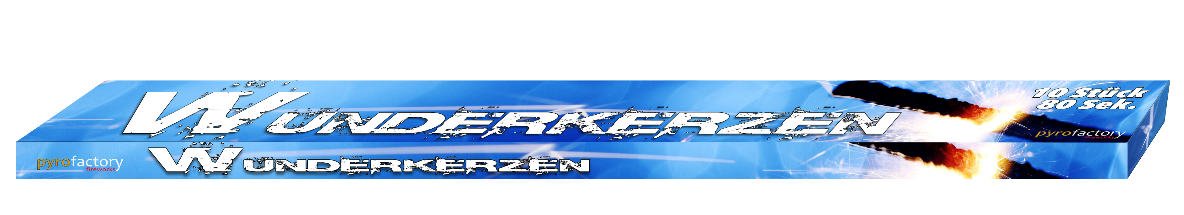 Wunderkerzen 30cm lang 10 Stück 80 Sek.