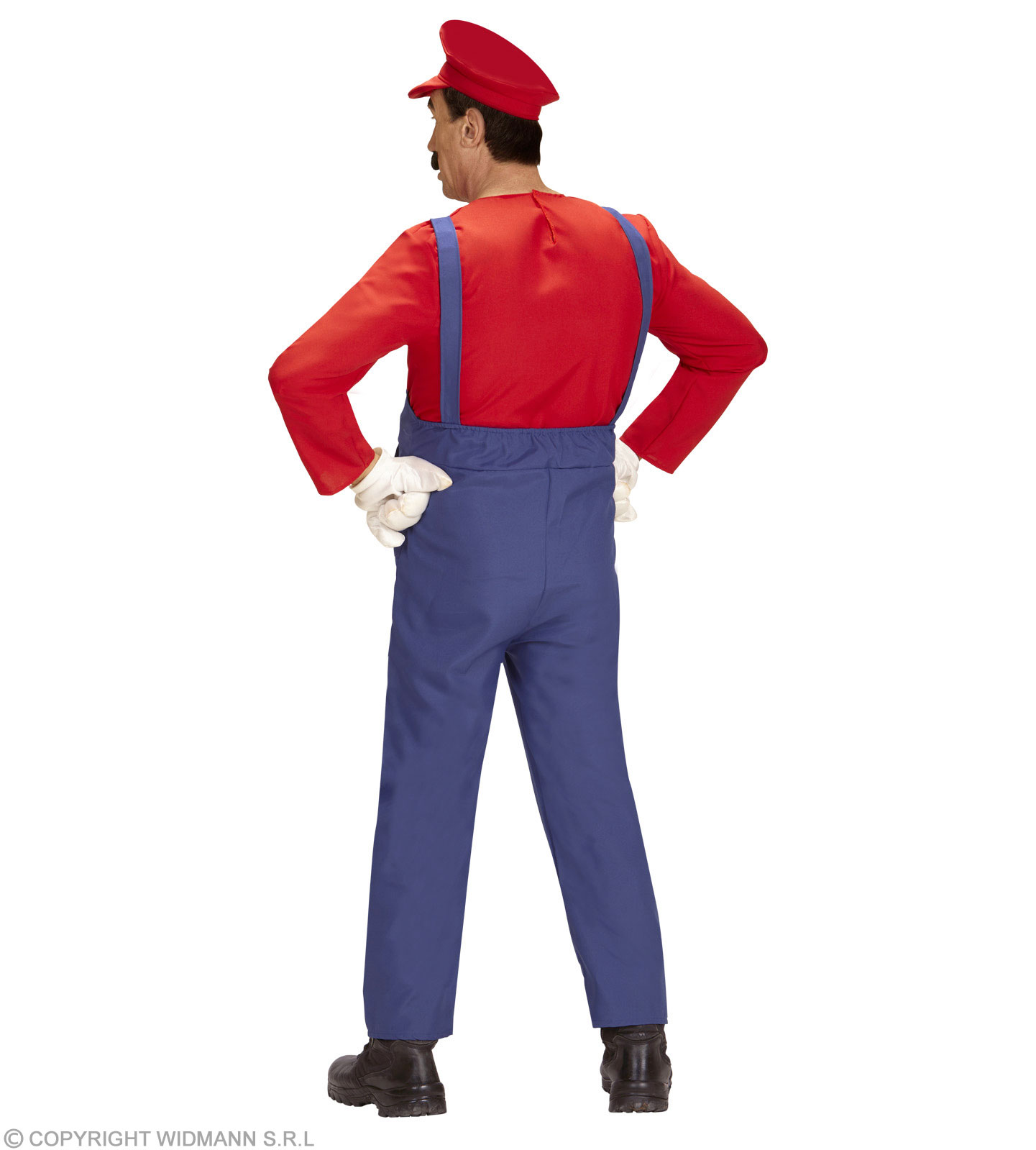 Mario Kostüm SMALL für Erwachsene