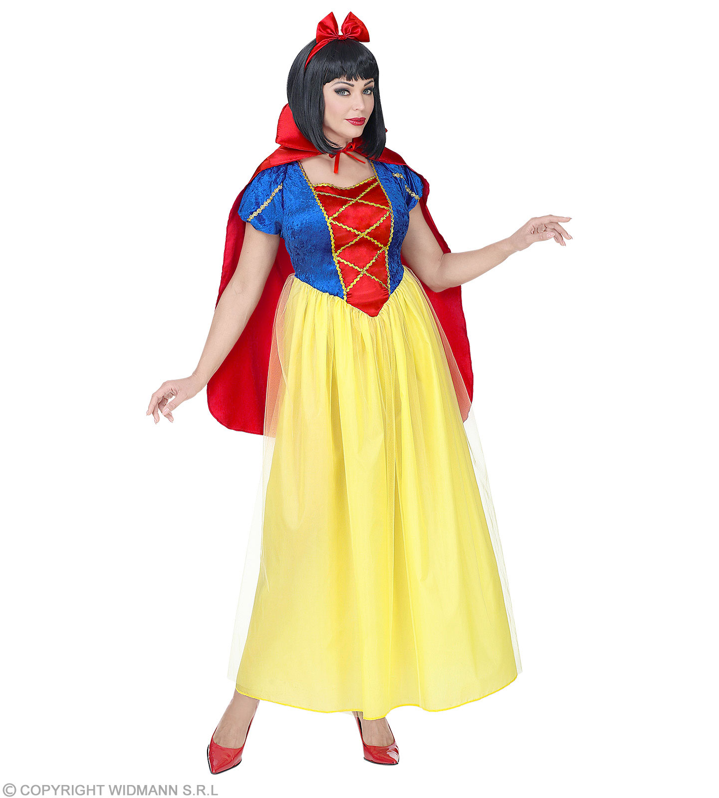 Schnewittchen Kleid lang  S