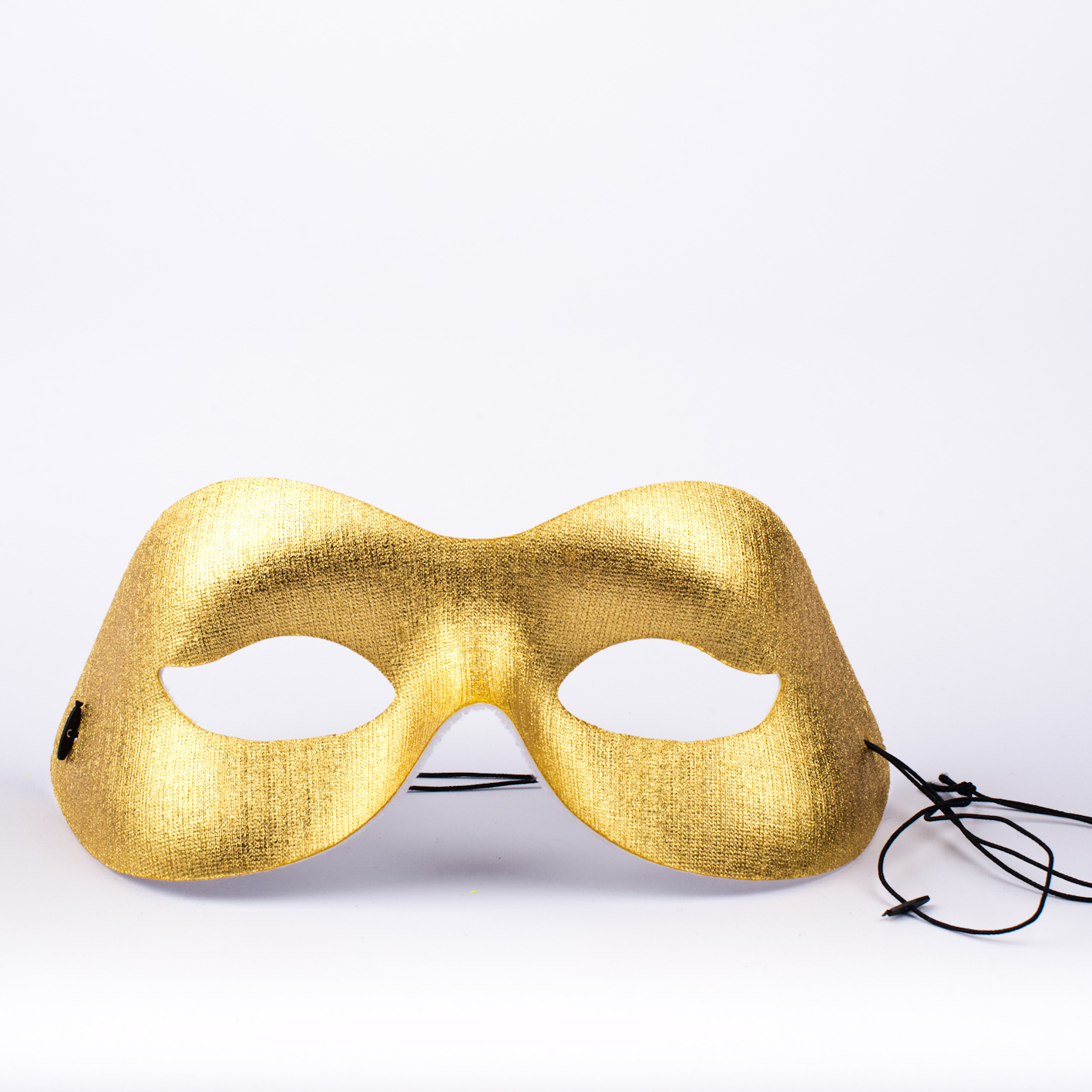 Augenmaske gold glänzend