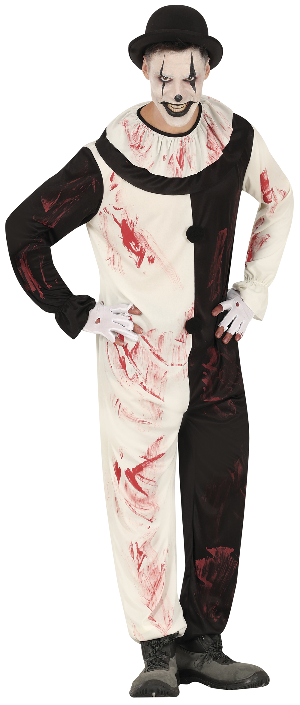Terrorific Clown schw.-weiß 52-54  L
