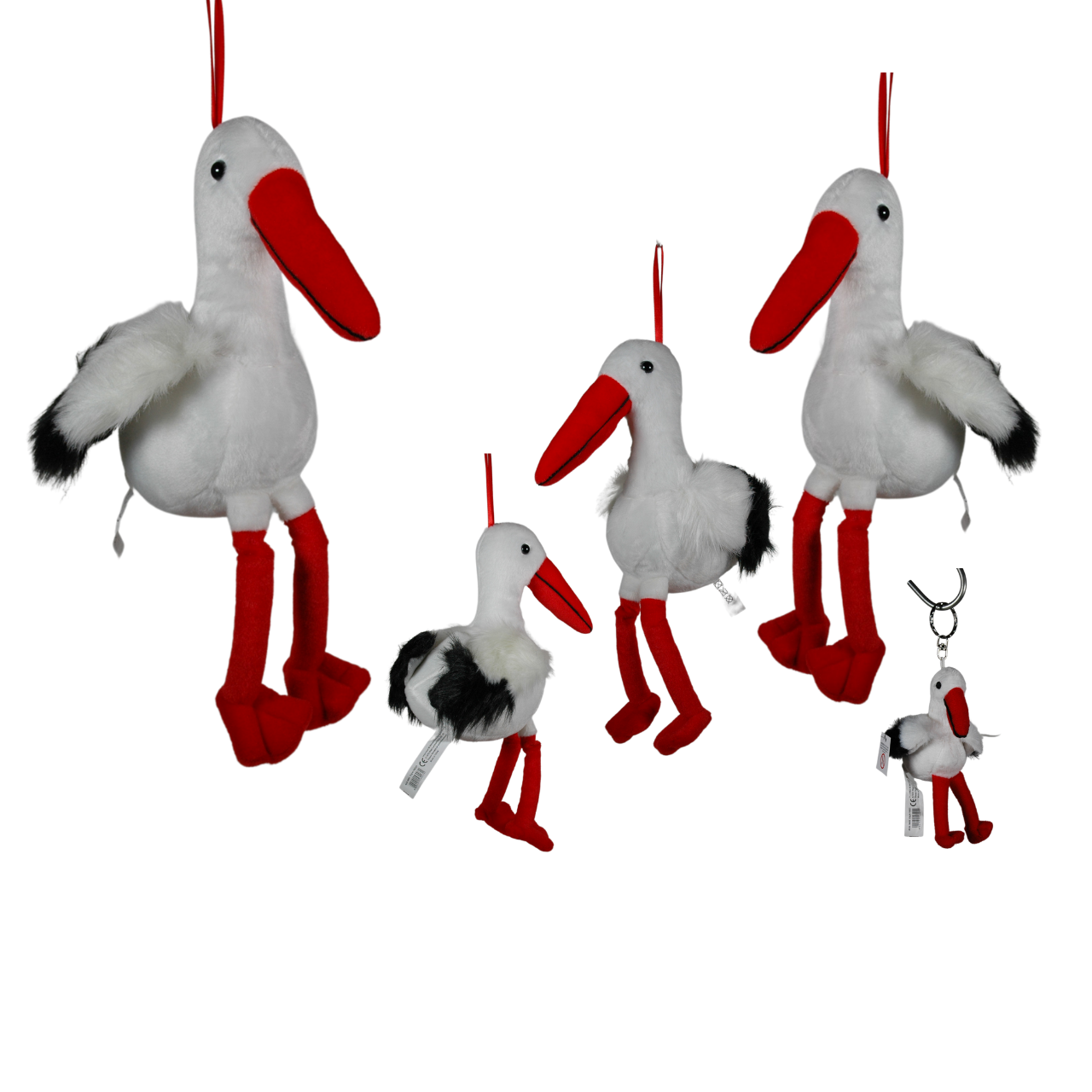 Plüsch Storch ca. 25cm