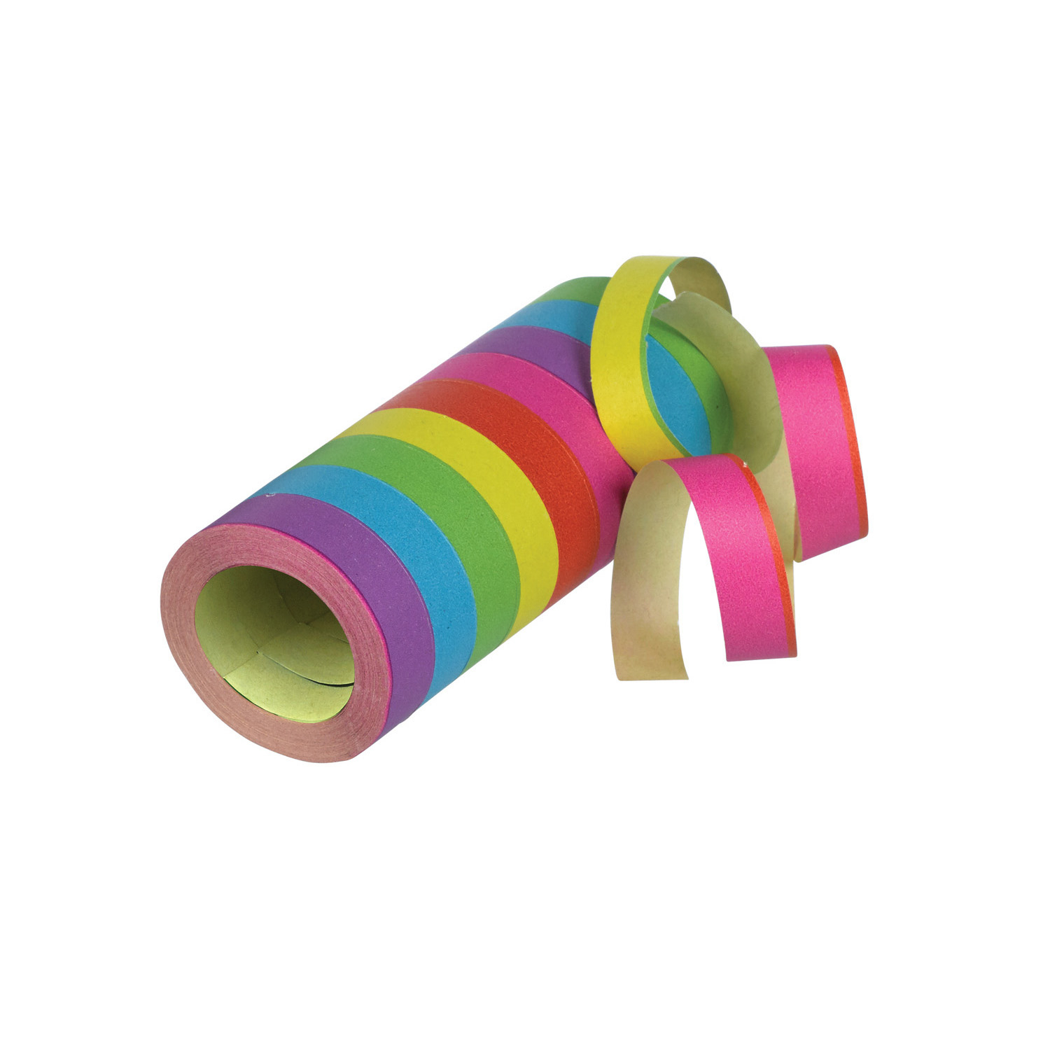 Jumbo Luftschlangen 15m lang bunte Streif