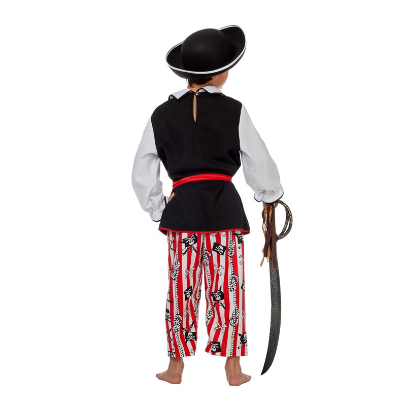 Piraten Kostüm Gr. 140 Oberteil und Hose