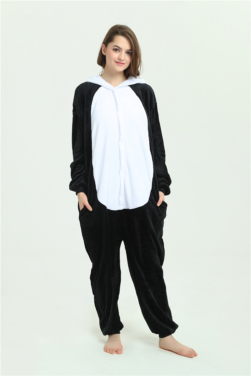 Panda Bär Overall  XS  für Erwachsene