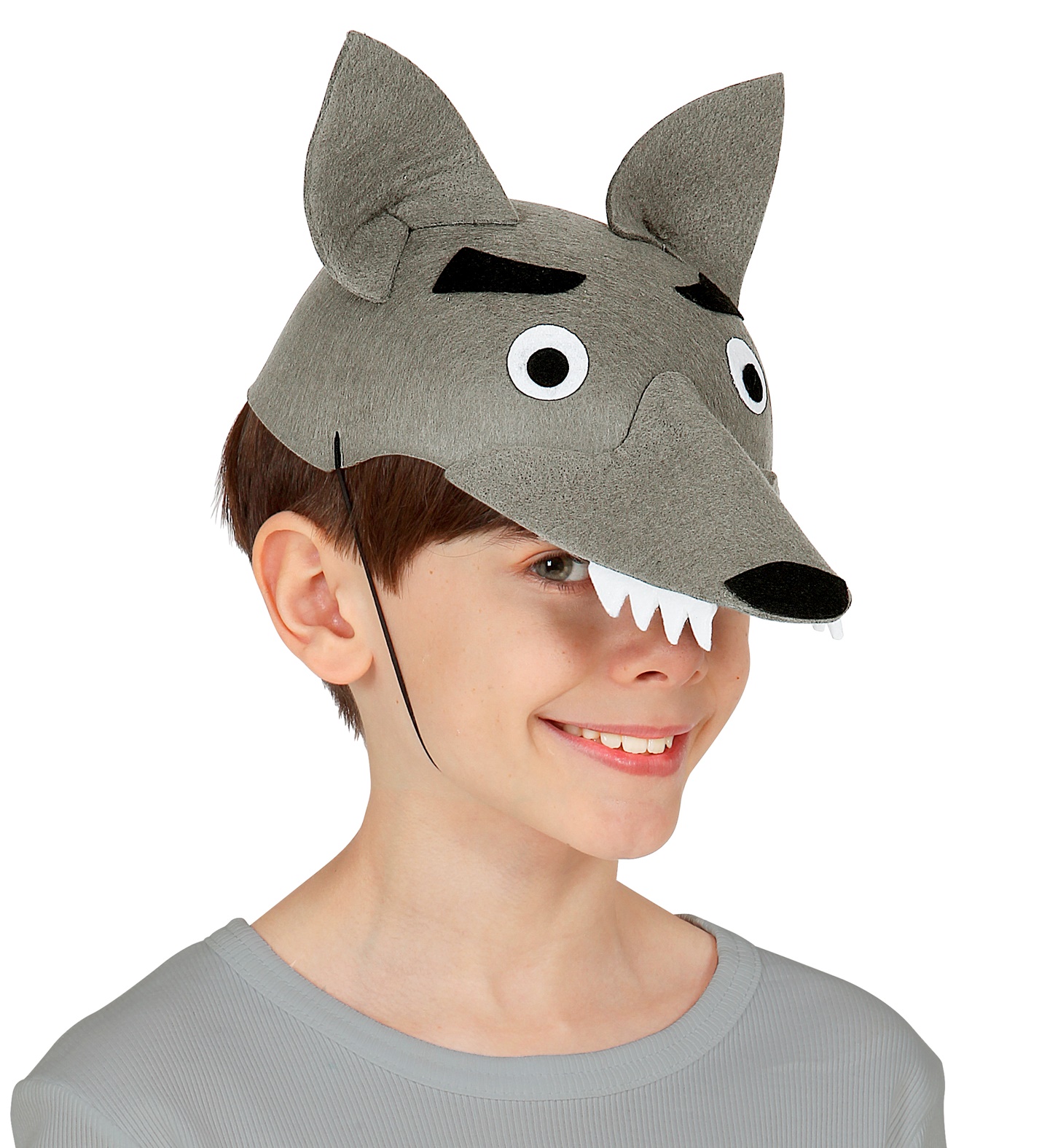 Grauer Wolf  Filz-Hut