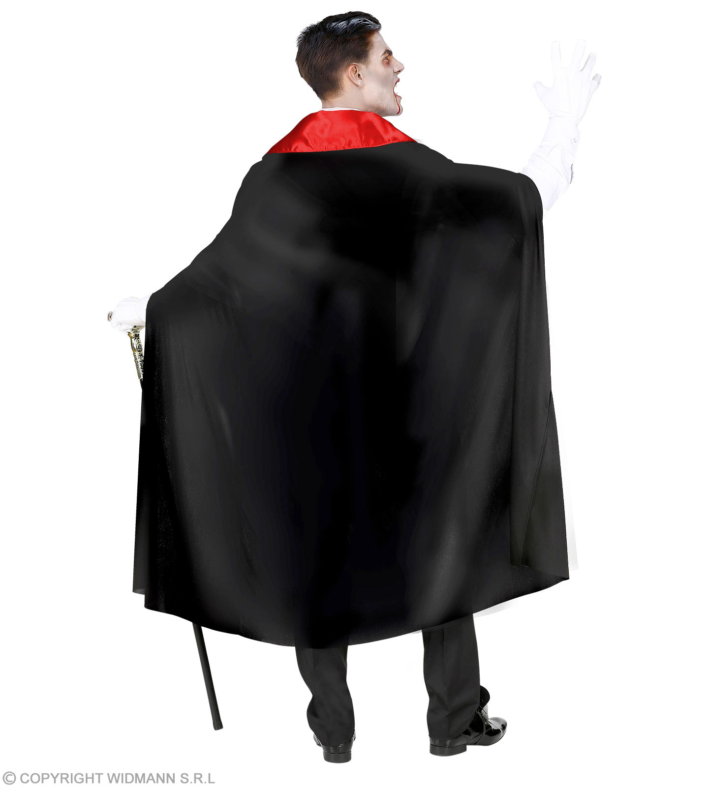 Vampir  M/L Weste mit Umhang