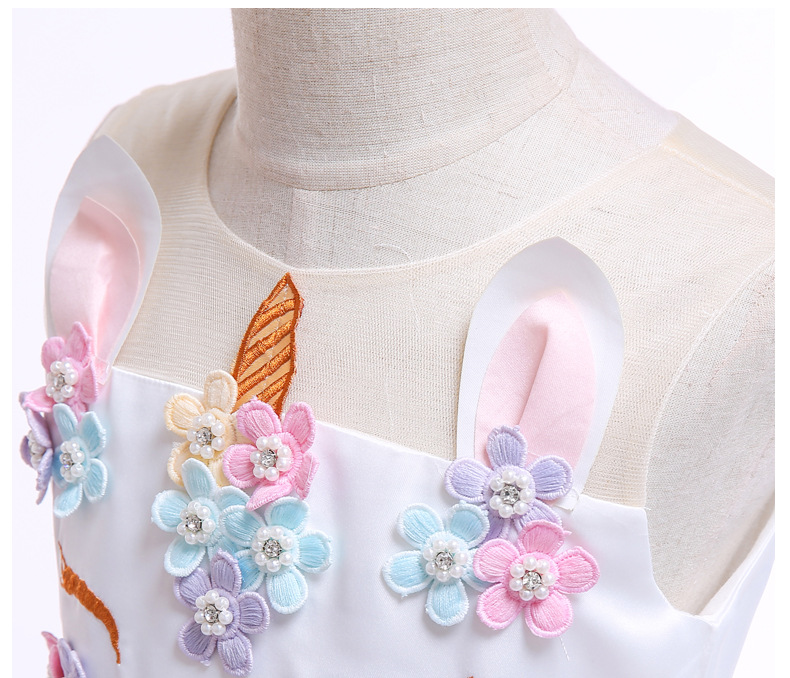 Lavendel Prinzessin Kleid Gr. 98