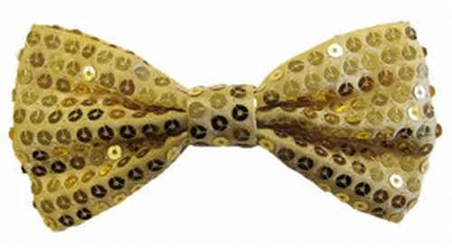 Goldene Glitter Masche