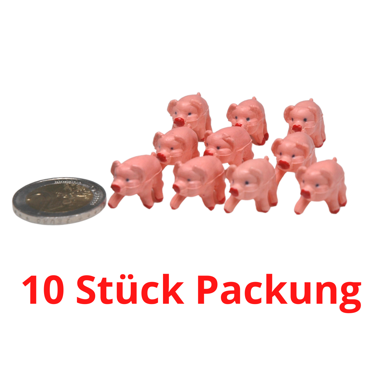 "10 Stk. Gummischweine"  Glücksbringer