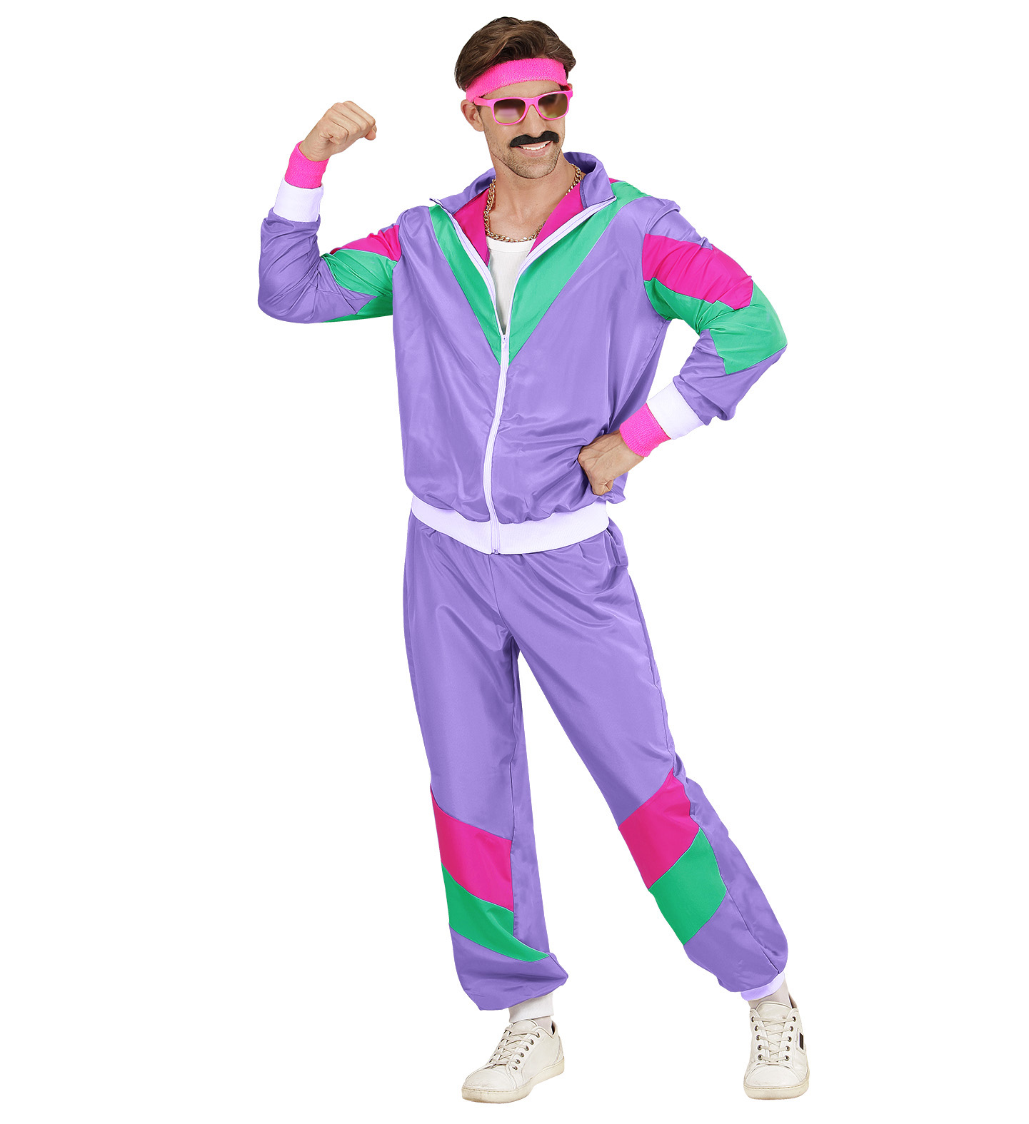 80er Jahre Trainings Anzug MEDIUM für  Damen und Herren