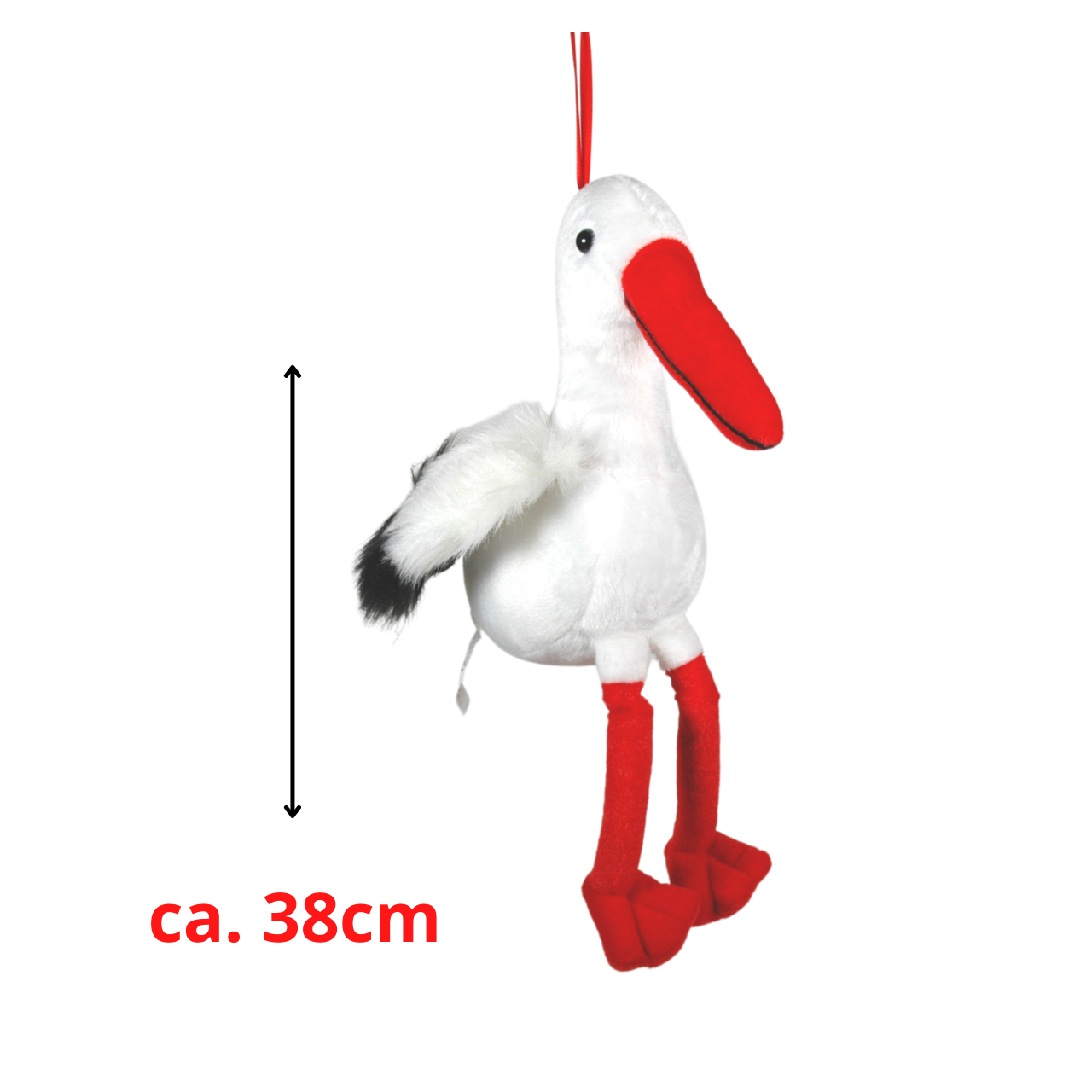 Plüsch Storch ca. 38cm