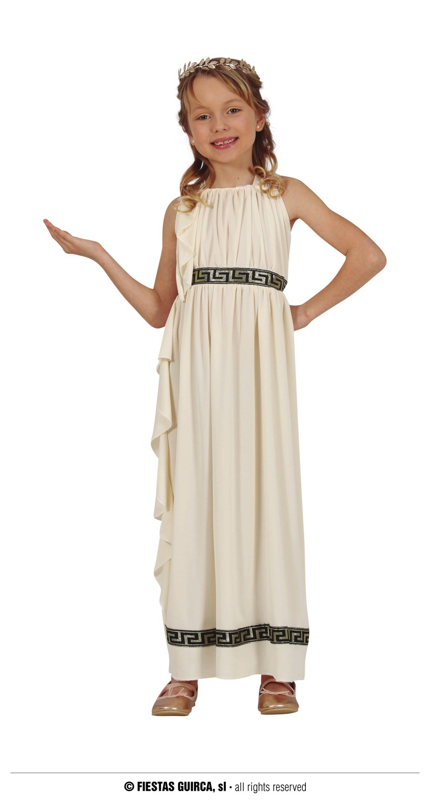 Römische Göttin Kleid für 7-9 Jahre