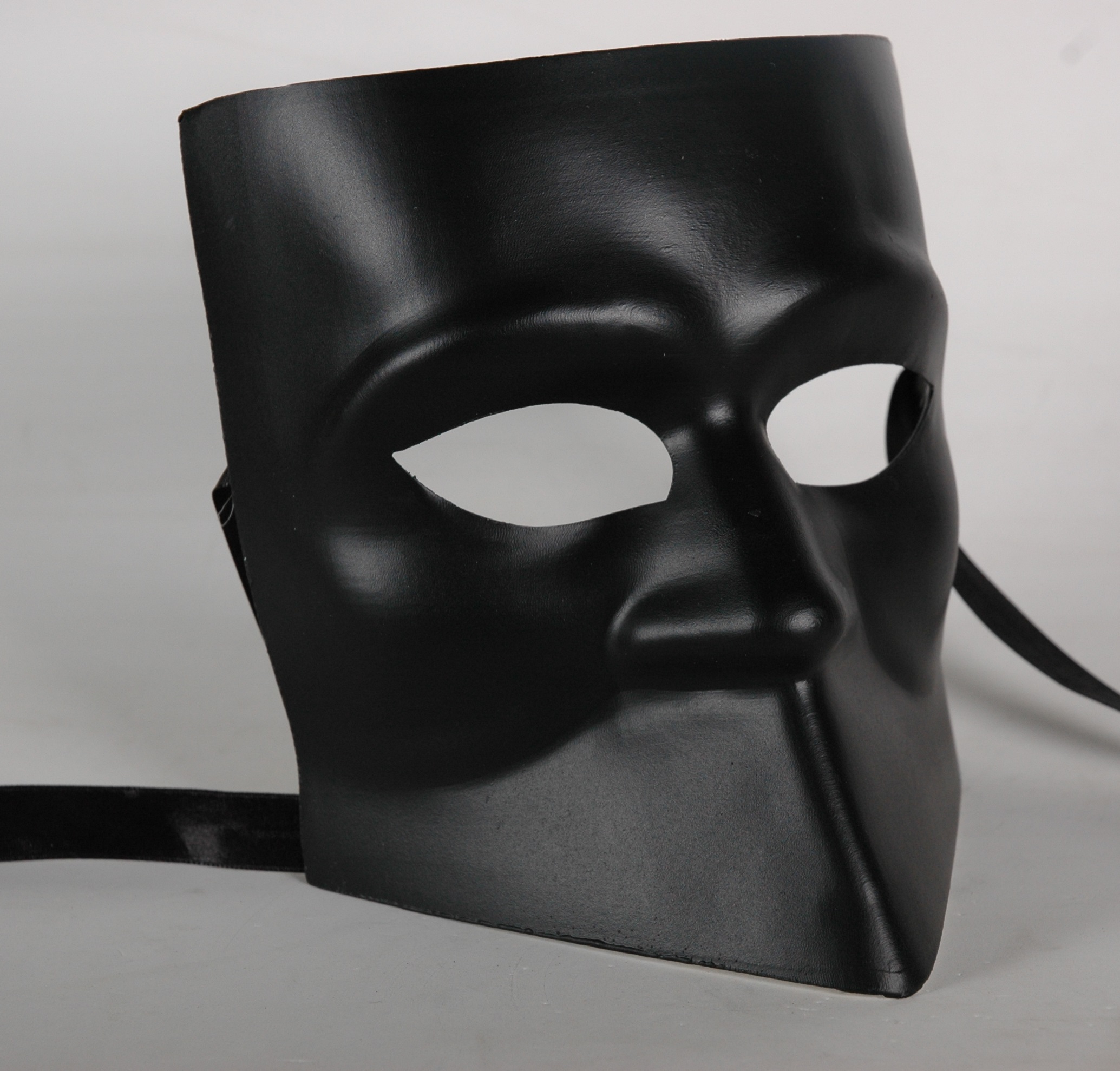 Venezianische Maske Bauta schwarz