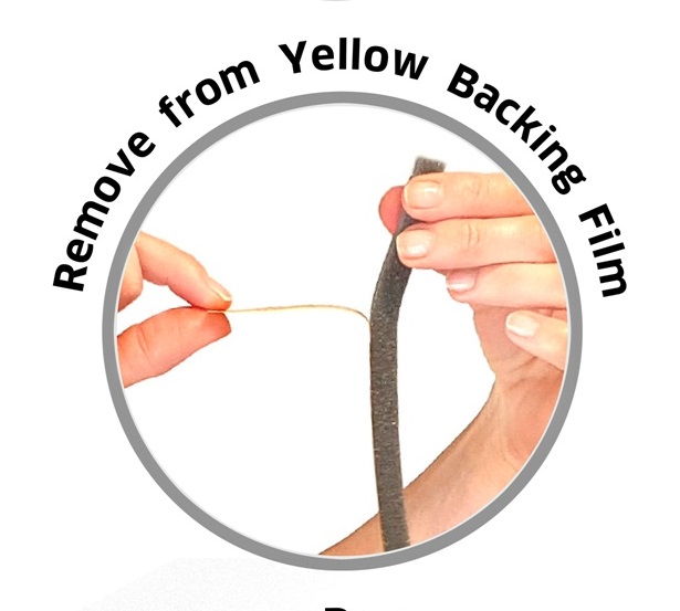 4er Pkg. selbstklebende Schaumstreifen