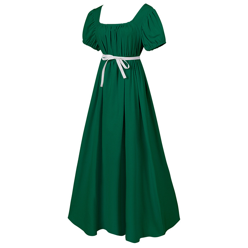 Mittelalterliches Kleid grün 44/46  (XL)