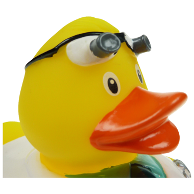 Zahnarzt Badeente   8cm