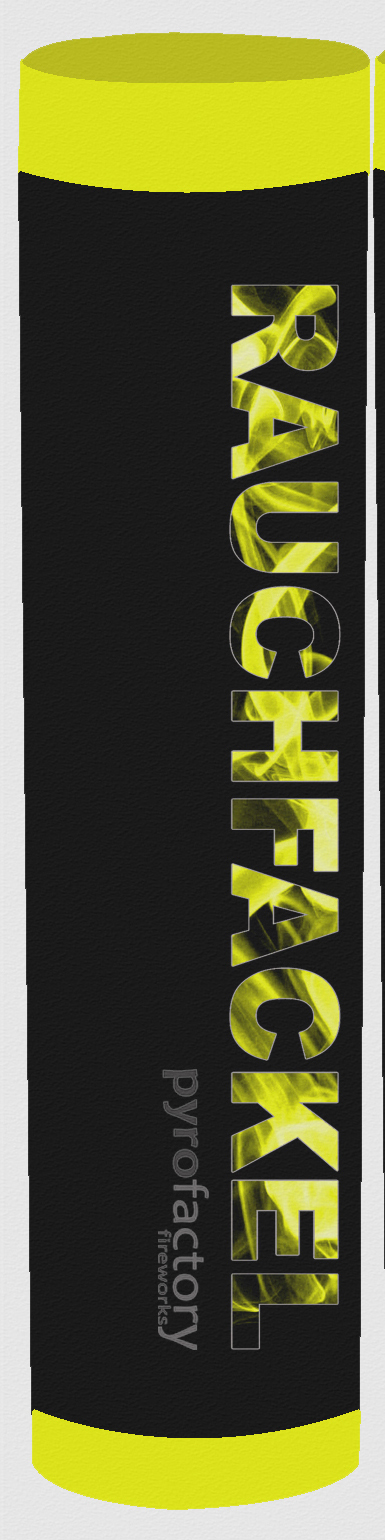 Rauchfackel GELB ca. 60 Sekunden