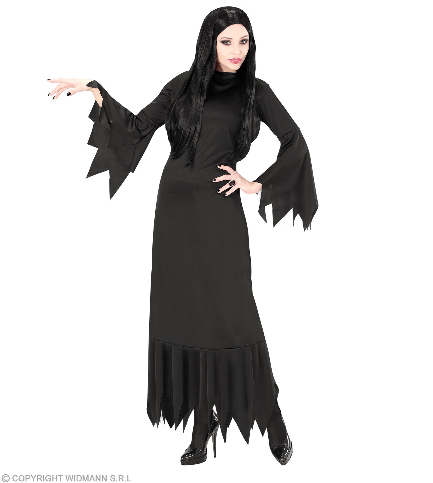 MORTISA  schwarzes Kleid  SMALL