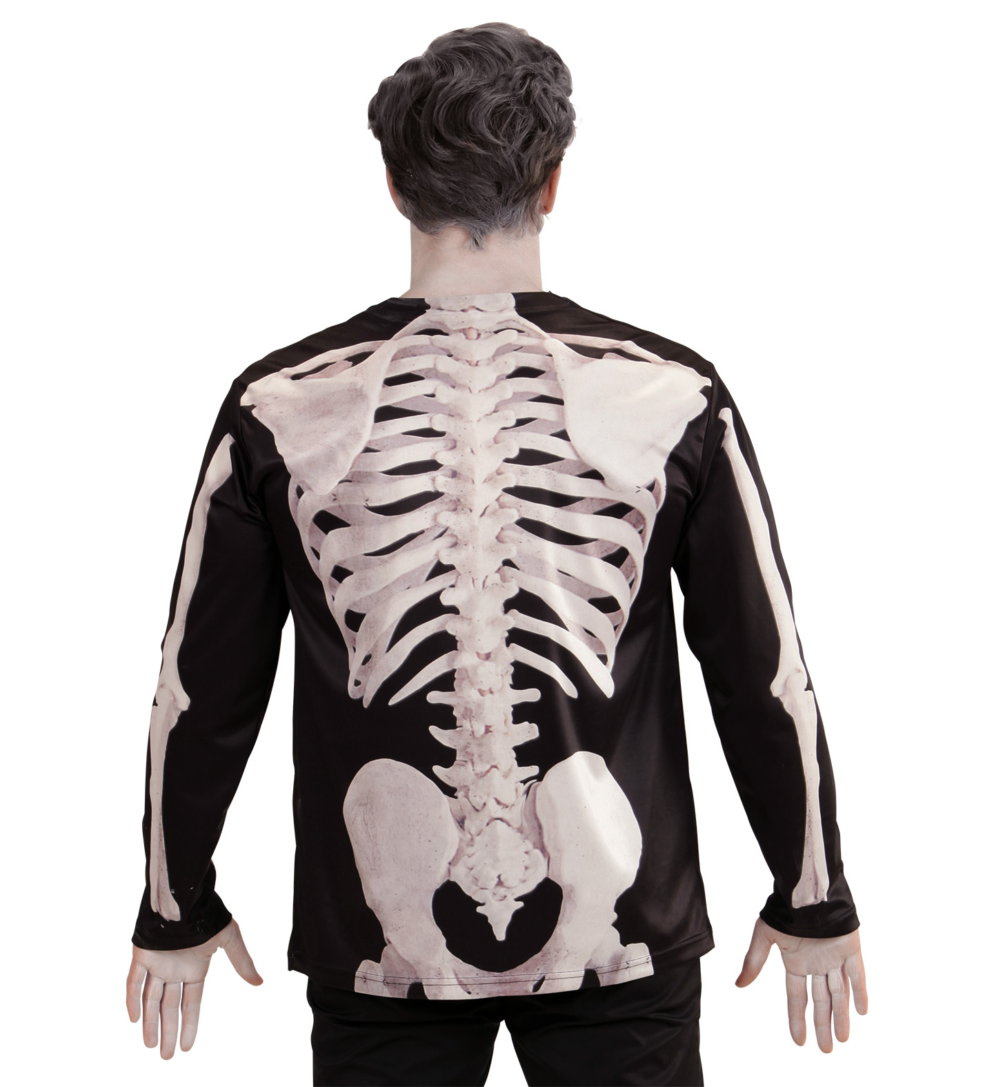 Skelett Shirt M/L für Herren