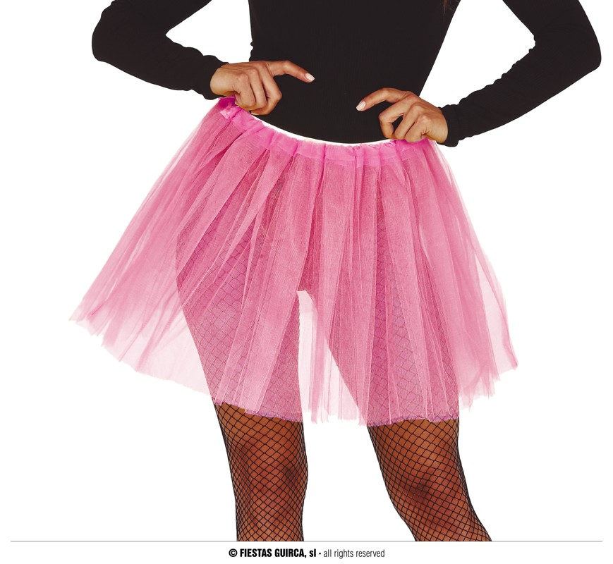 Tüllrock pink ca. 40cm