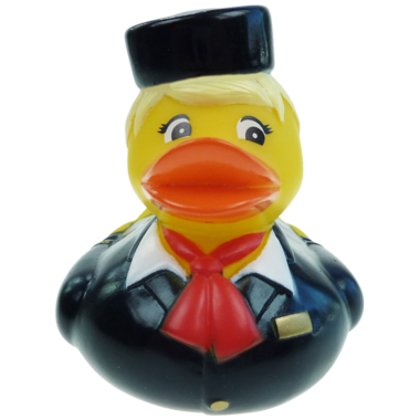 Stewardess Badeente 8cm