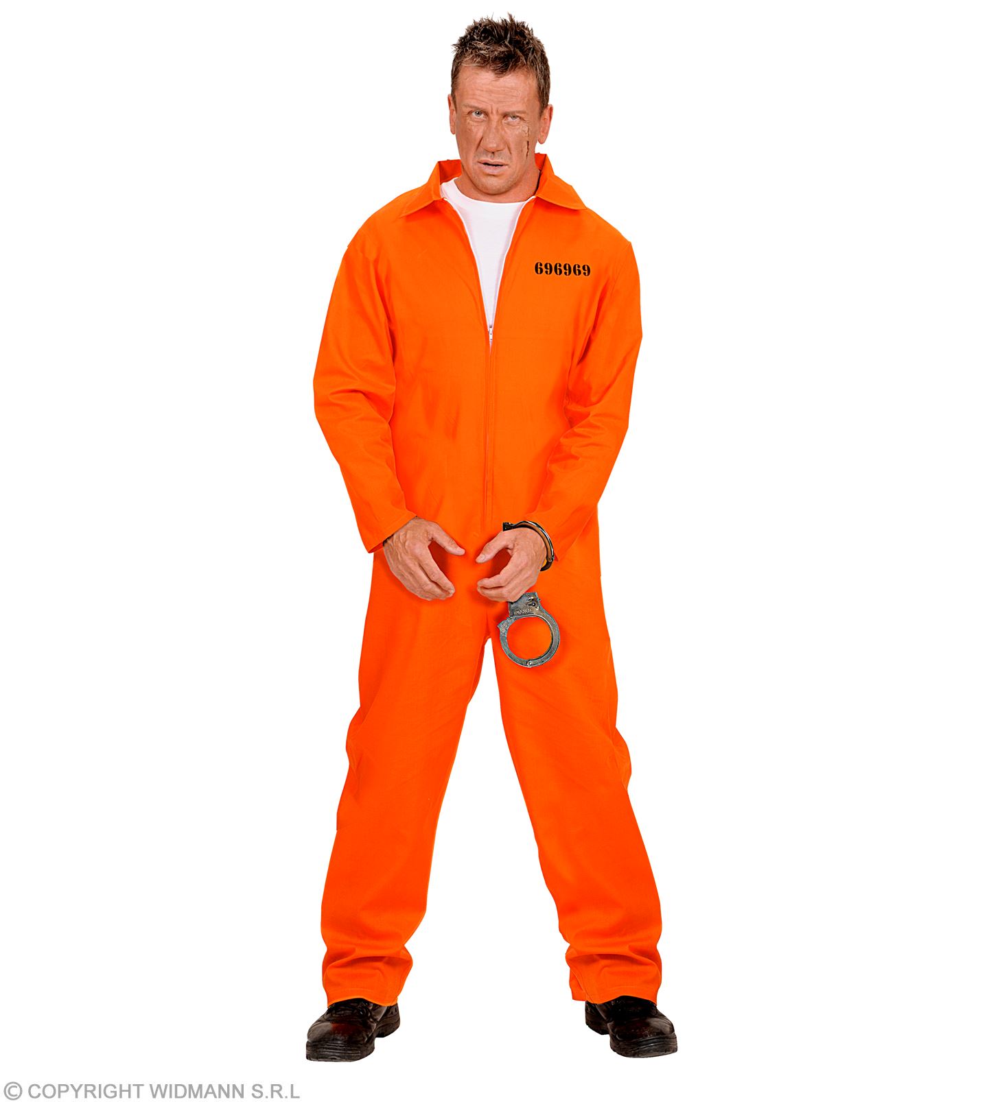 Oranger Sträfling Overall X-SMALL