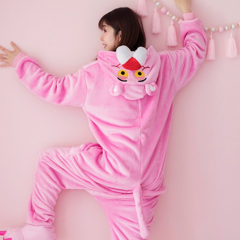 Pink Panther Overall mit Kapuze  M    (L)
