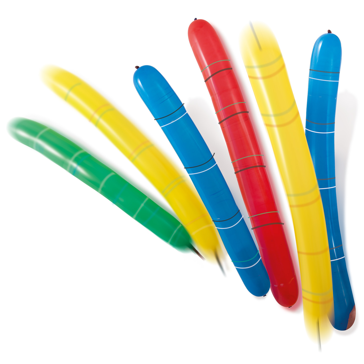 8 Stück  Raketen Luftballons