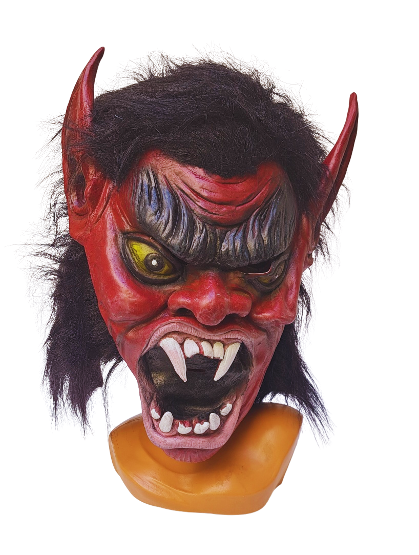 Große Krampus Maske für Erwachsen