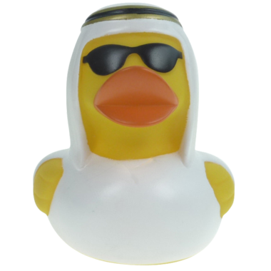 Badeenten Scheich 8cm