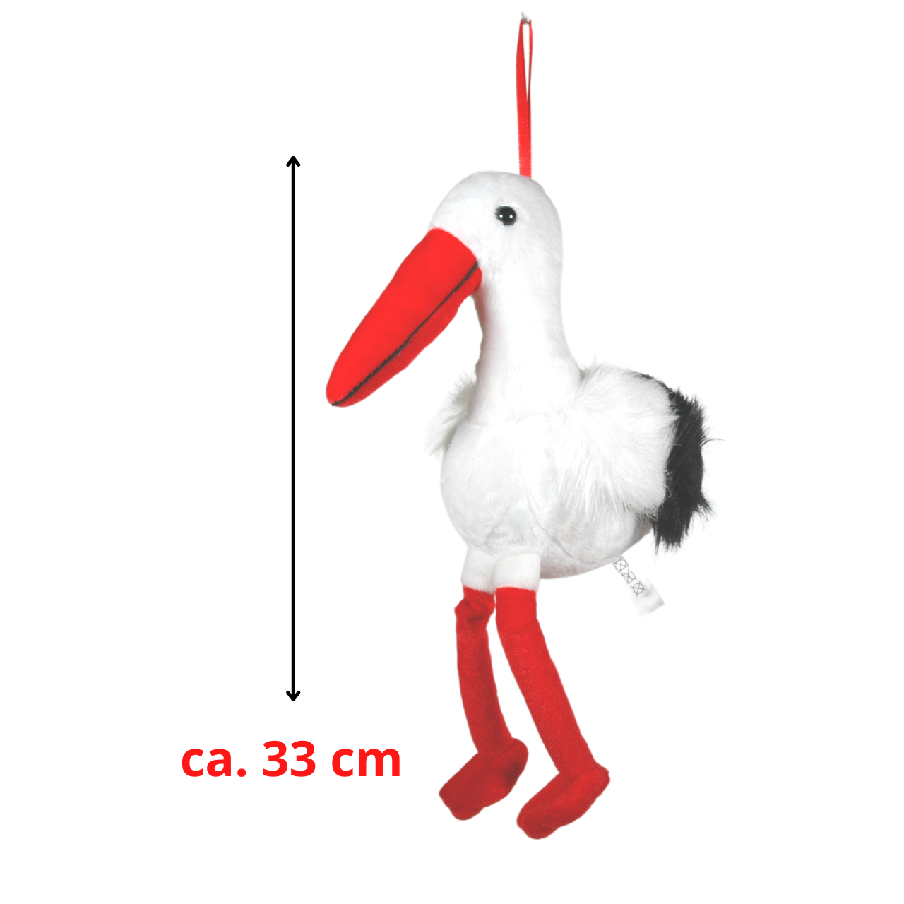 Plüsch Storch ca. 33cm