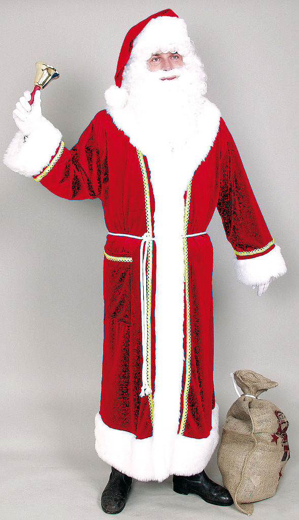 Weihnachtsmannmantel  delux  56/58  *)