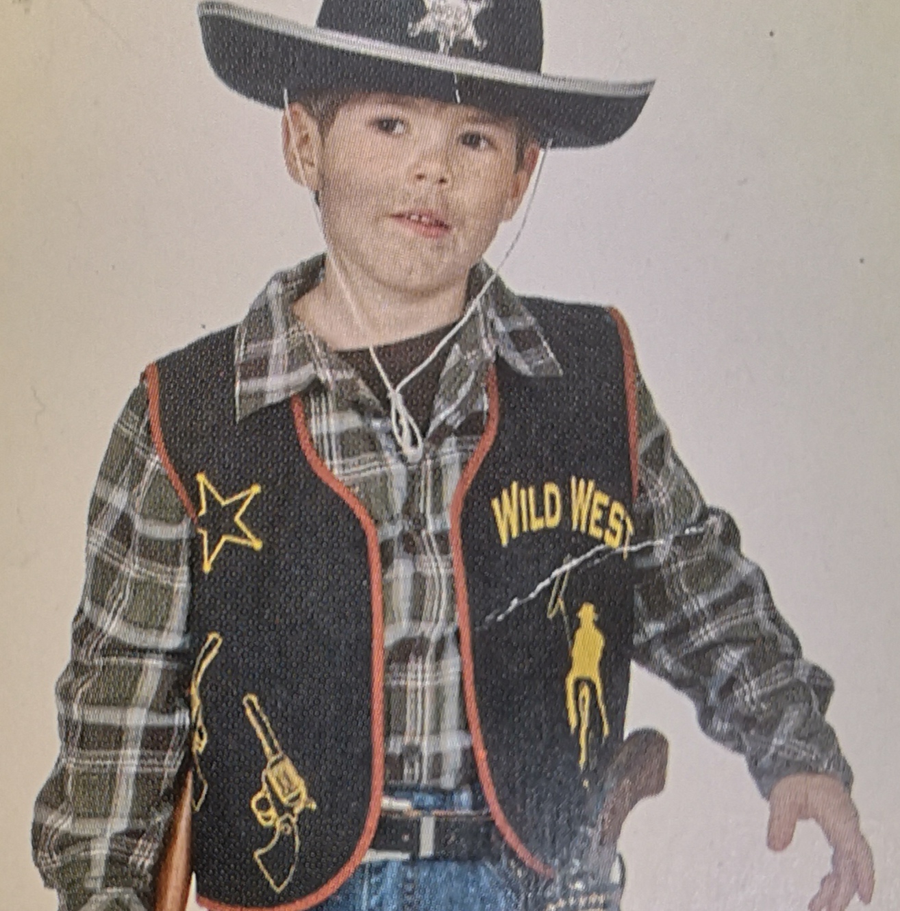 Cowboy Weste Gr. 140