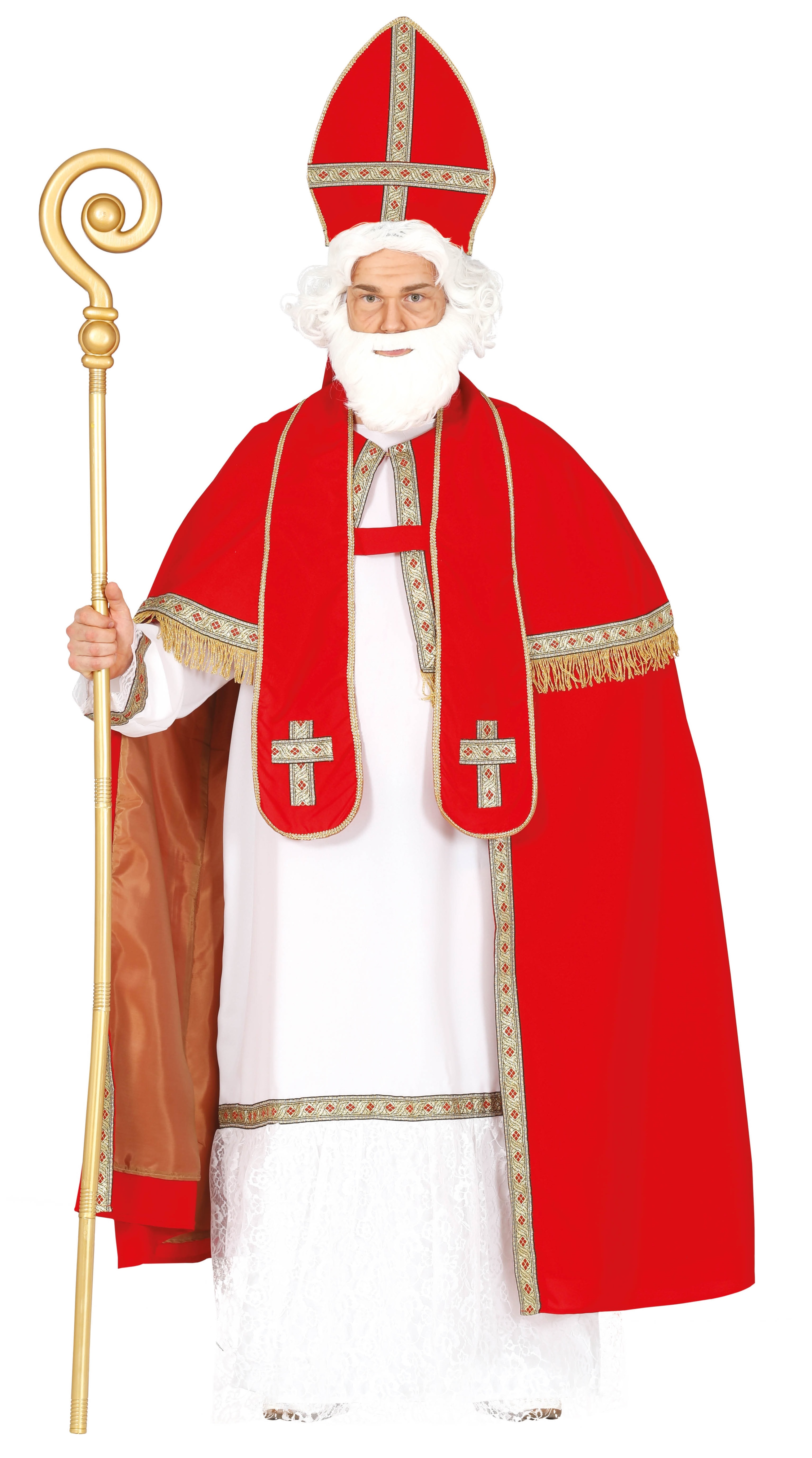 Nikolo Kostüm Set4teilig Größe 48/50 M