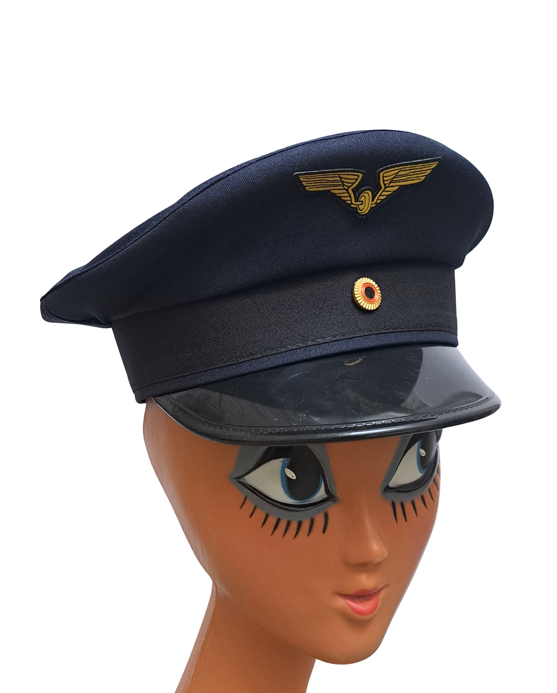 Schaffnermütze blau für Kinder