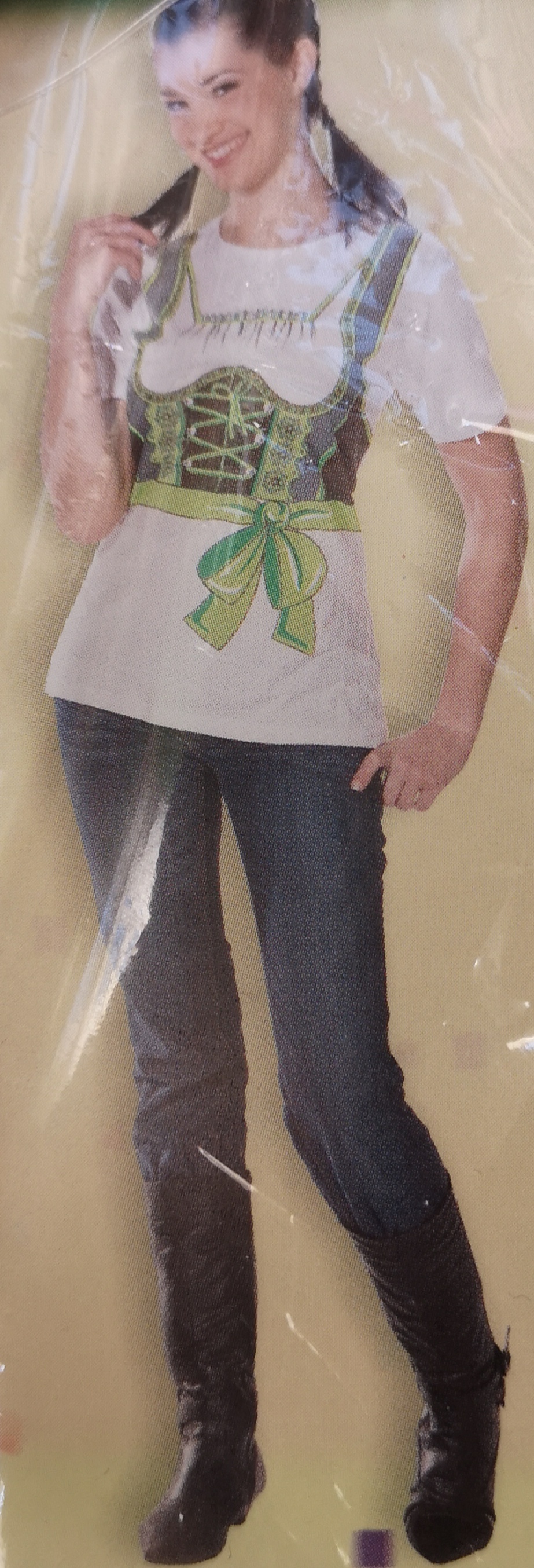 T-Shirt Dirndl Druck  Gr. 38