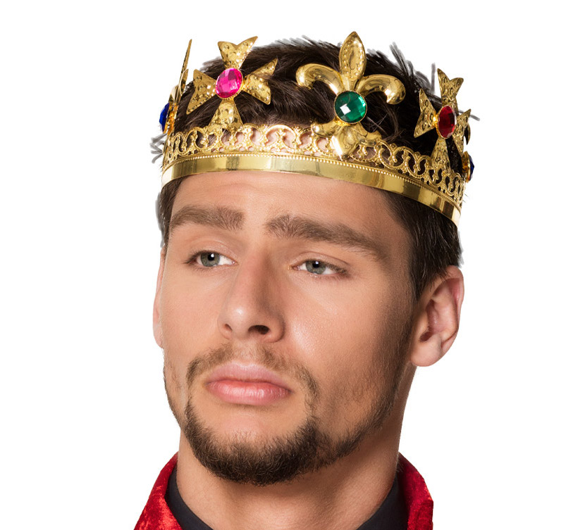 König Krone aus Metall