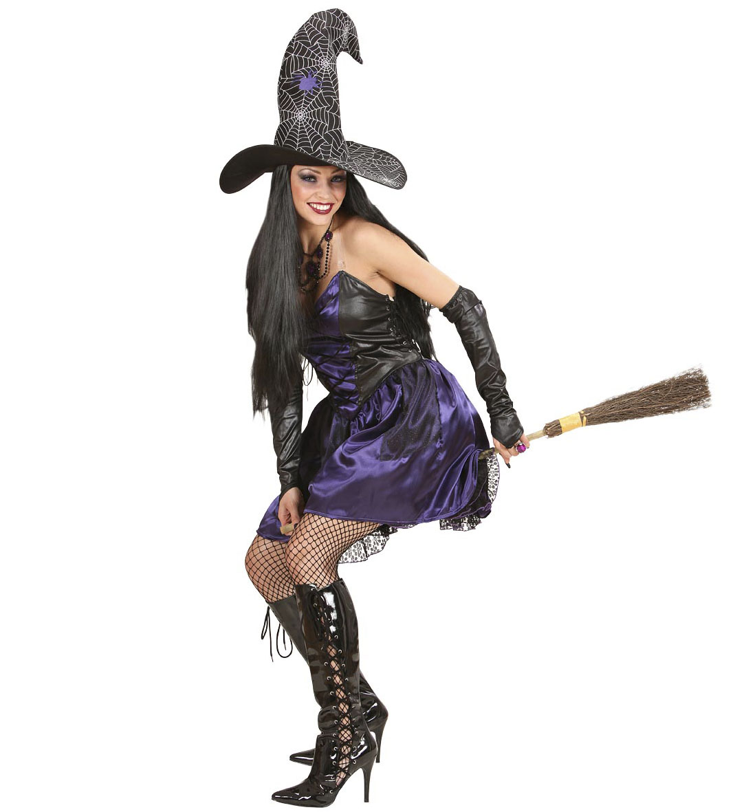 Hexe Kleid  S   mit Zubehör