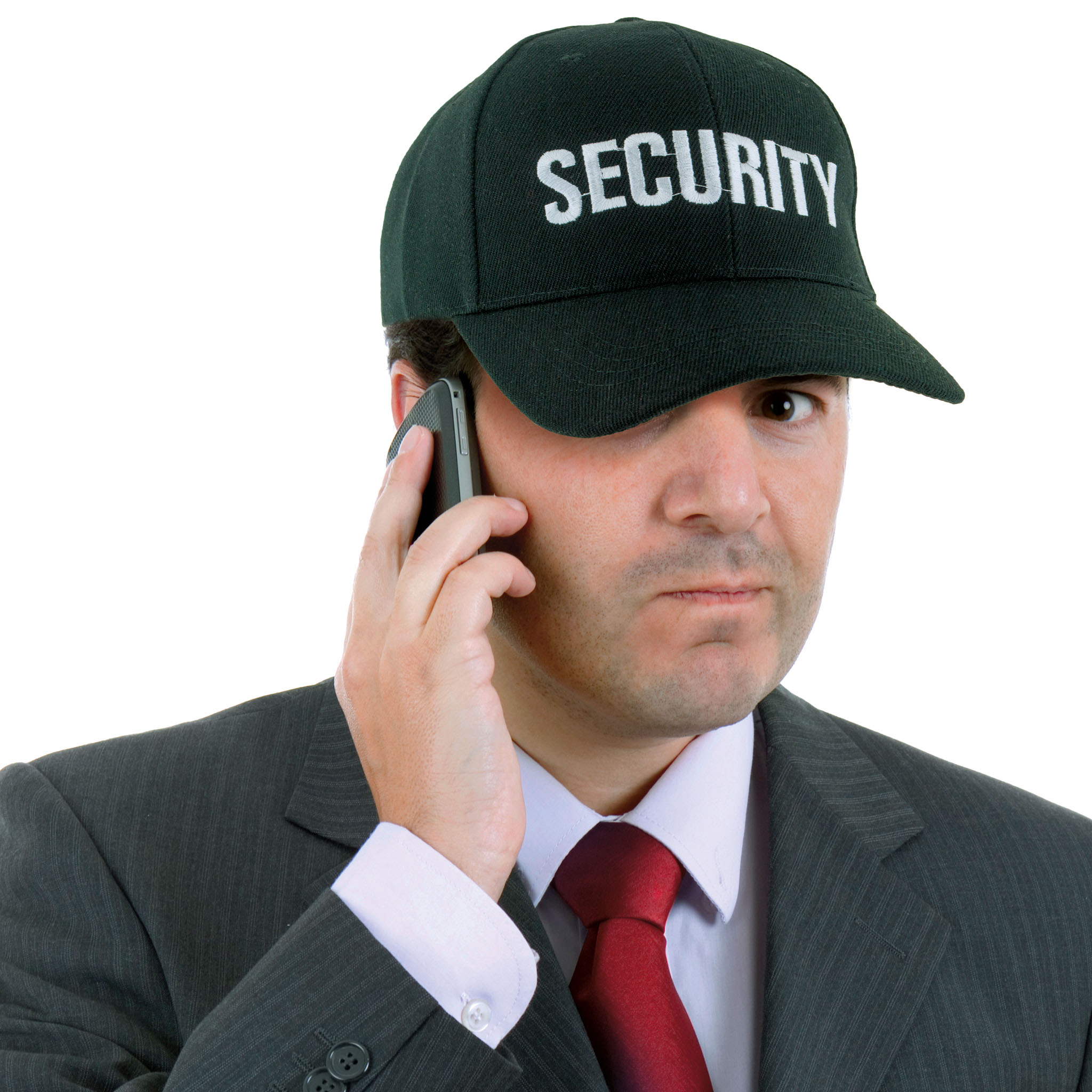 Schirmkappe  SECURITY für Erwachsene