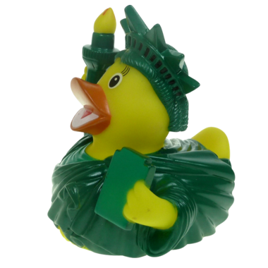 New York, New York Badeente  8cm