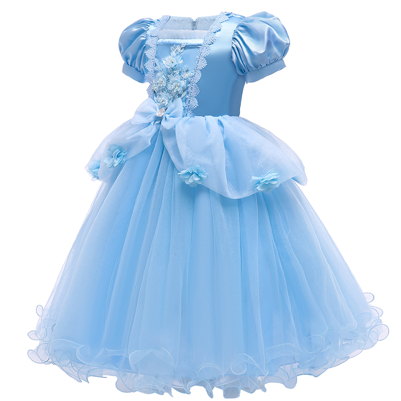 Prinzessin Kleid blau Gr. 128