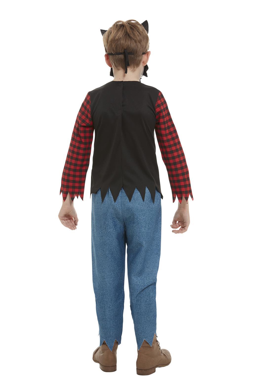 Werwolf Kostüm LARGE mit Maske