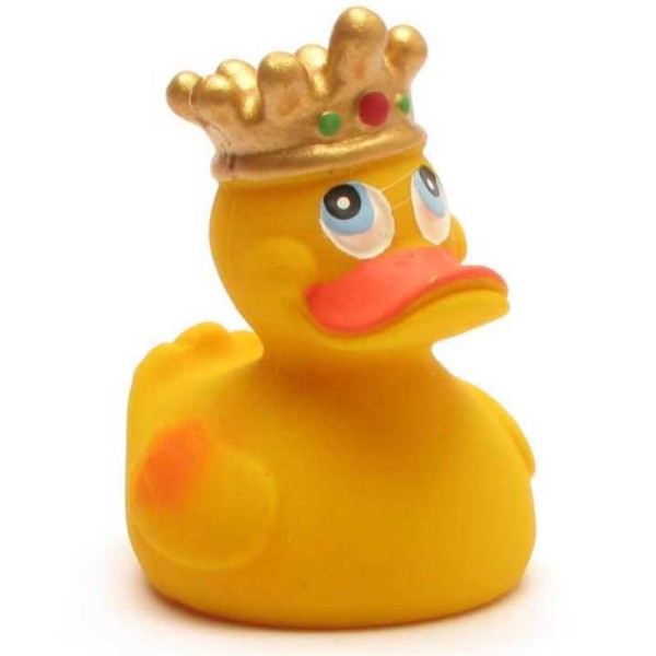König  Ente aus Naturkautschuk