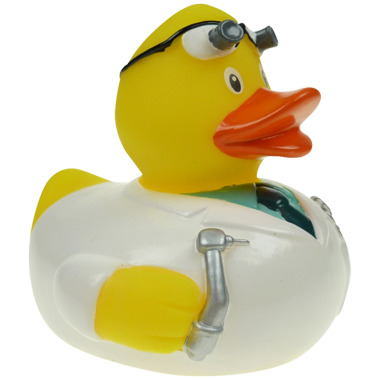 Zahnarzt Badeente   8cm