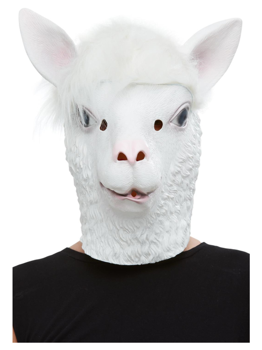 Lama Gummi Maske