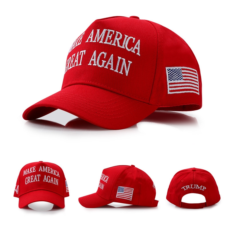 Baseball Kappe rot  "Make America great again"